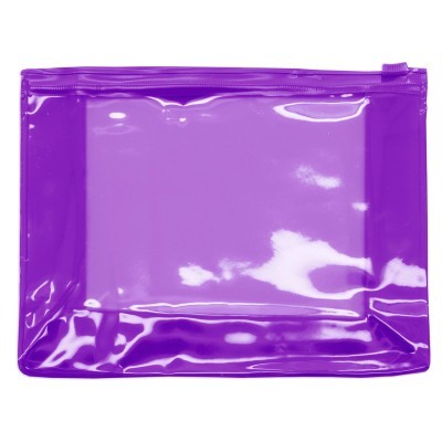 Neceseres de colores transparentes para personalizar